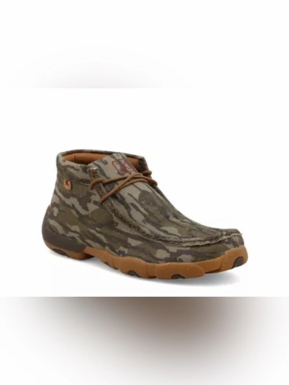 Twisted X Men's Chukka Boots in Camo Green and Brown Size 11.5